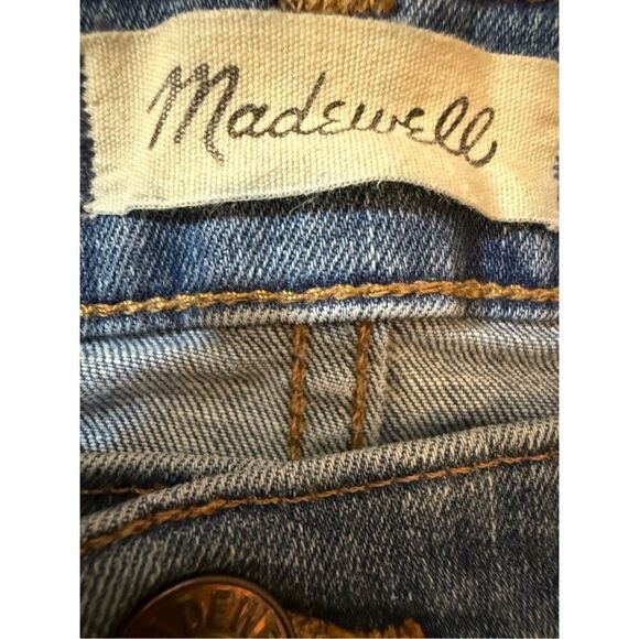 Madewell 11" High-Rise Skinny Jeans in Maricopa Wash AG164 size 32 - Picture 6 of 11